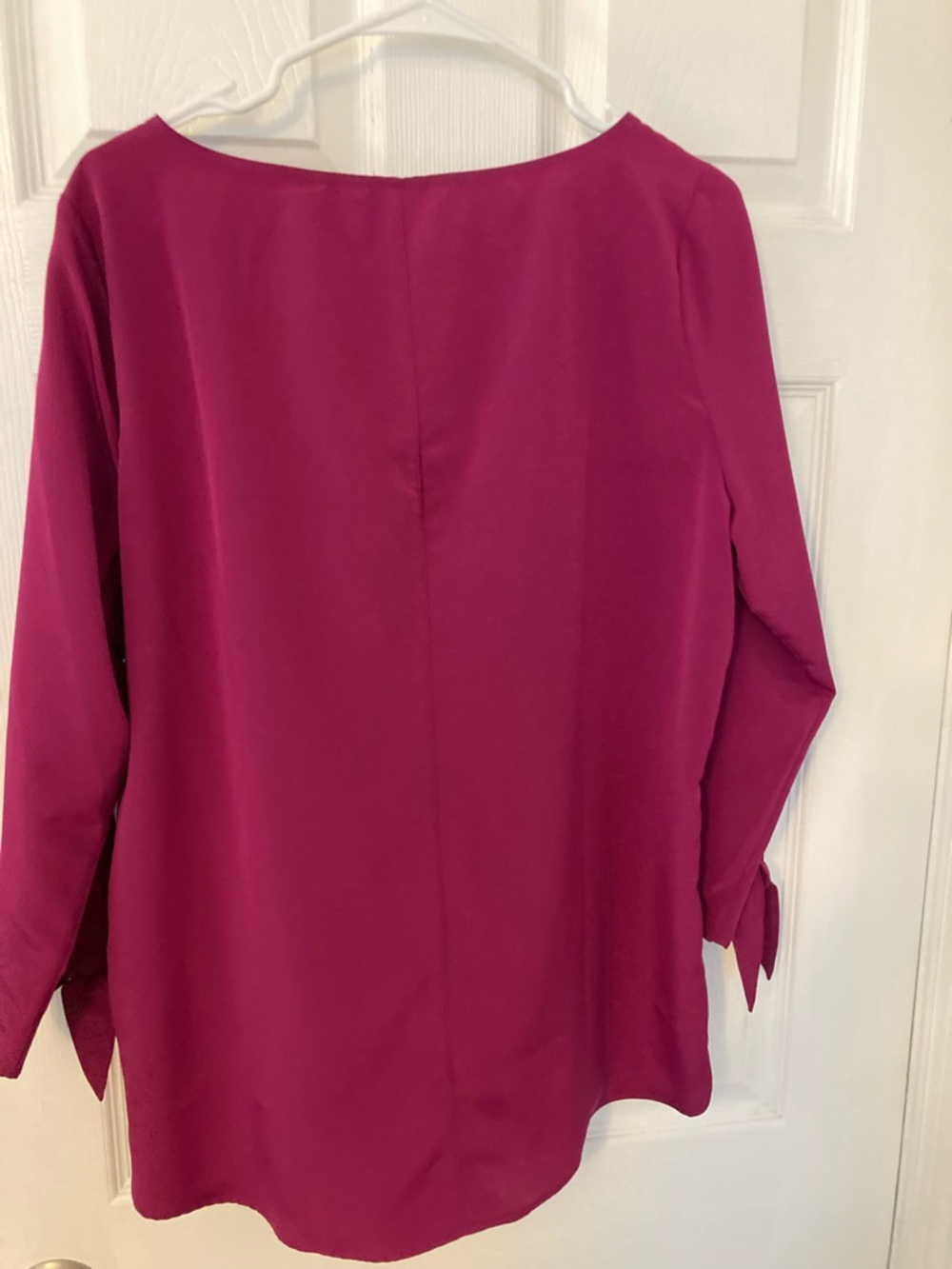 Lands' End Women's Fuchsia Boatneck Tunic